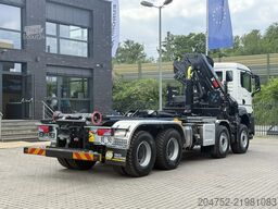 MAN TGS 35.520  TGS 35.520 8x4  Abrollkipper + Kran...