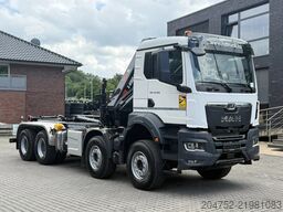 MAN TGS 35.520  TGS 35.520 8x4  Abrollkipper + Kran...