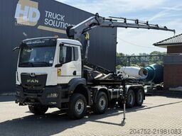 MAN TGS 35.520  TGS 35.520 8x4  Abrollkipper + Kran...