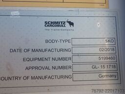 SCHMITZ CARGOBULL SKO 24/L FP45 Doppelst./Thermo-King/LBW/2133 Bh