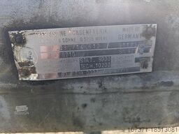 BPW HSF 9210 | TRAILER AXLE | SINGLE TIRE.