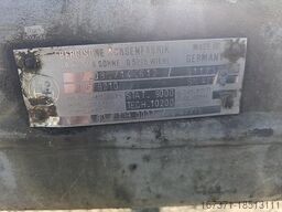 BPW HSF 9210 | TRAILER AXLE | SINGLE TIRE.