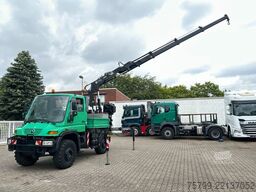 UNIMOG U400 + HIAB 122E 4x4