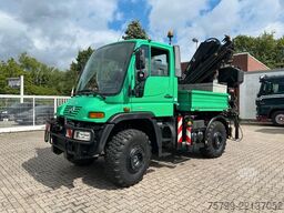 UNIMOG U400 + HIAB 122E 4x4