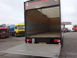 DAF CF 300 ALUMINIUM PLANKENBAK,2500KG DHOLLANDIA KLEP