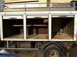 MERCEDES-BENZ 811 Koffer KRAN HIAB 060 Service Truck