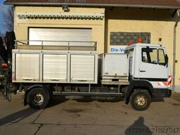 MERCEDES-BENZ 811 Koffer KRAN HIAB 060 Service Truck