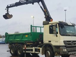 Mercedes-Benz Actros 2646 K 6x4 Actros 2646 K 6x4, Kran, Retarder, beidseitig Bordmatik, Hiab 122BS-2 HiDuo, Funk