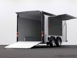 Debon C800 ALU ROADSTER SCHWARZ +SEITENKLAPPE +SEITENTÜR