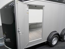 Debon C800 ALU ROADSTER SCHWARZ +SEITENKLAPPE +SEITENTÜR