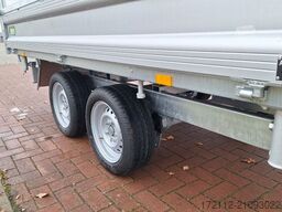 UNSINN FZ-TECHNIK Dreiseitenkipper Web 2600 kg mit 75 cm Aufsatz