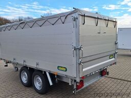 UNSINN FZ-TECHNIK Dreiseitenkipper Brennholz 3,66 x 1,75 m