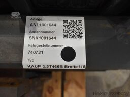 KAUP 3,5T466B,  Breite 1.150 mm