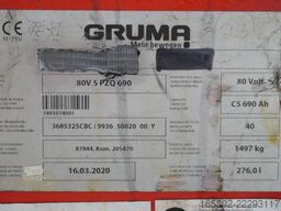 GRUMA 80 Volt 5 PzQ 690 Ah