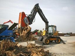 Westtech R900 R1300 Rodeschere Wurzelstock