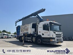Scania P 280 6x2 EEV / HMF 2120-S3 Crane / Geesink GPM...