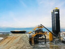 FABO mobile concrete mixing plants 100 m³/h Mobile Concrete Mixing Plant