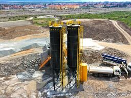 FABO mobile concrete mixing plants 100 m³/h Mobile Concrete Mixing Plant