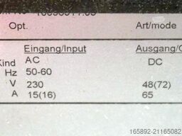 LINDE integr. LDG 48 V/65 A