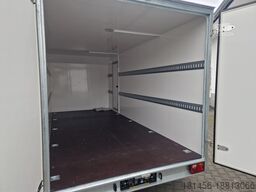trailershop Innenraum 500x200x210cm Seitentür direkt