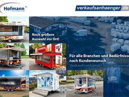 HOFMANN Verkaufsanhänger Fanshop Merchandise 2500kg 520c