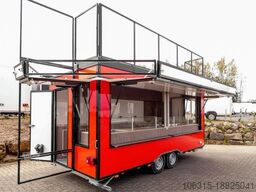 HOFMANN Verkaufsanhänger Süßwaren Churros 3500kg 500cm