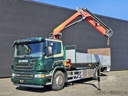 Scania P320 4x2 / PALFINGER PK14002 / CRANE/KRAN