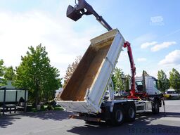 Mercedes-Benz Arocs 2636 / 6x4 / HDS Fassi / 3-Way Tip