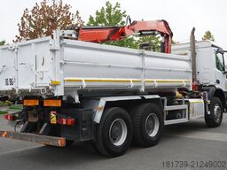 Mercedes-Benz Arocs 2636 / 6x4 / HDS Fassi / 3-Way Tip