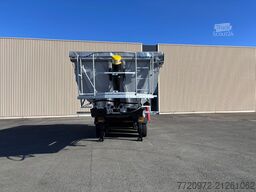 Reisch 3-Achs-Kippsattelauflieger Stahlmulde