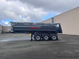 Reisch 3-Achs-Kippsattelauflieger Stahlmulde