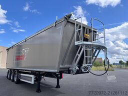 Reisch 3-Achs-Kippsattelauflieger Alumulde 57m³