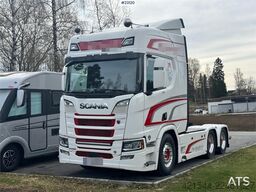 Scania R650 6x4 tractor unit – maintained under a gold se