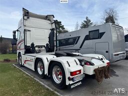 Scania R650 6x4 tractor unit – maintained under a gold se