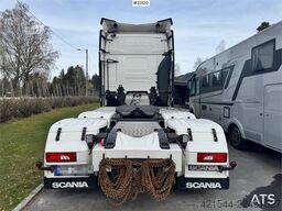 Scania R650 6x4 tractor unit – maintained under a gold se