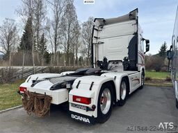 Scania R650 6x4 tractor unit – maintained under a gold se