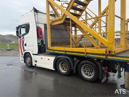 Scania S540 tractor with ADR approval and silver agreemen