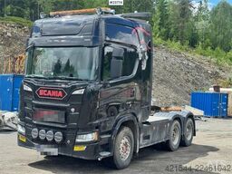 Scania R650 6x4 Tractor Unit – Straight Pipes – Only 265,