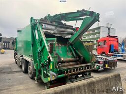 Scania P340 LPG 6x2 Refuse truck w/ Crane.