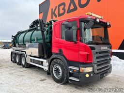 Scania P 420 8x4*4 Korp & son tank 14500 l + 1500 l /...
