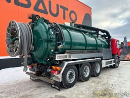 Scania P 420 8x4*4  Korp & son tank 14500 l + 1500 l /...