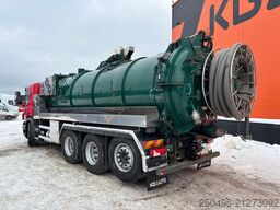 Scania P 420 8x4*4 Korp & son tank 14500 l + 1500 l /...