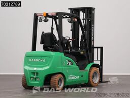 Hangcha CPD35 Electric Forklift - Li-ion - Triplex - Fr...