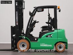 Hangcha CPD35 Li-ion - Triplex - Free lift - Side shift