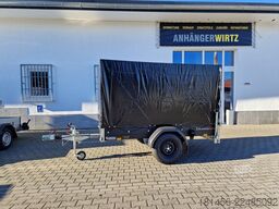 Saris DV 135 mit Hochplane black  hochwertig gebremst direkt von ANHÄNGERWIRTZ online