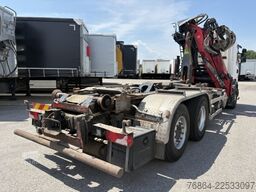 SCANIA G480 6X2 ABROLLER MIT KRAN  ,RETARDER, EURO 5, SCHROTTGREIFER