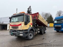 IVECO Trakker AD380T45 6x4 ¤5 manuell Intarder HIAB