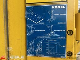 KÖGEL WAB EN 74 Bordwand Wechselpritsche 45m³
