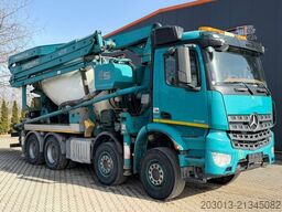 MERCEDES-BENZ AROCS 3742 8x4 Euro 6 PUMI Twinstar SERMAC 4Z28