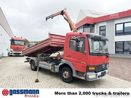 Mercedes-Benz Atego 818 K 4x2 mit Kran Palfinger PK 6500, 2x AHK